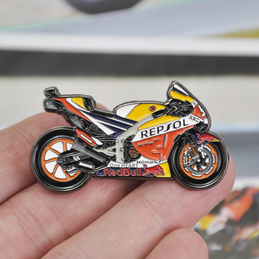Repsol Honda MotoGP RC213V Pin Badge