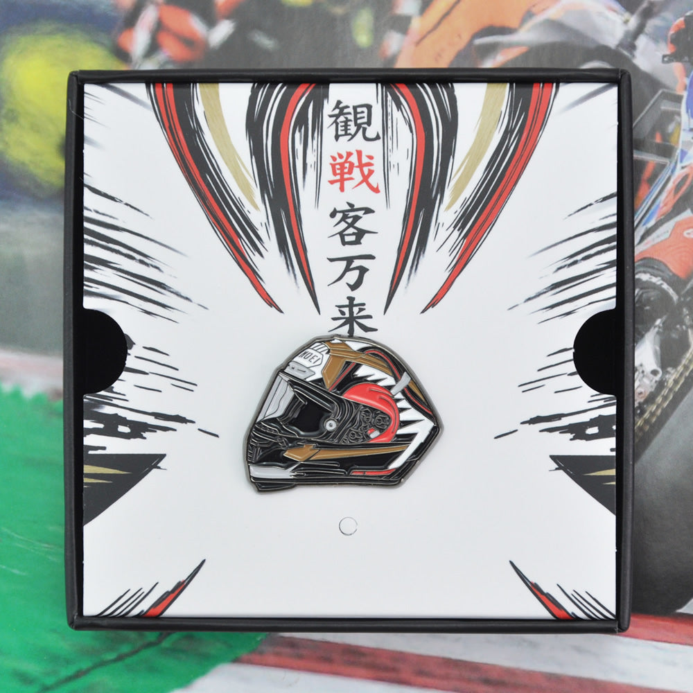 93-Marc-Marquez-Shoei-X14-Motogp-Motegi2-Motorcycle-Motorbike-Helmet-Lapel-hat-backpack-enamel-Pins-Badges-Gifts-for-Fans-Biker-Rider