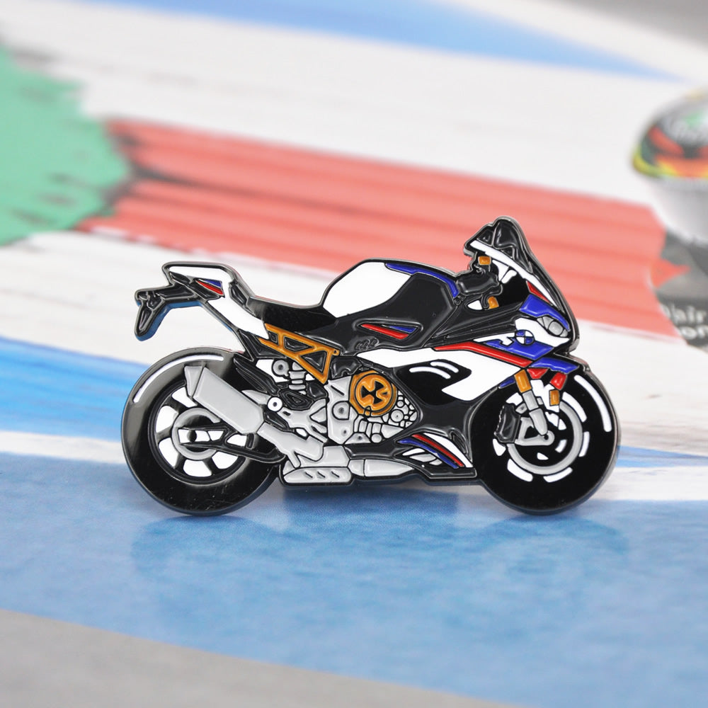 BMW-S1000RR-sports-motorbike-motorcycle-enamel-Pin-badge-gift-idea