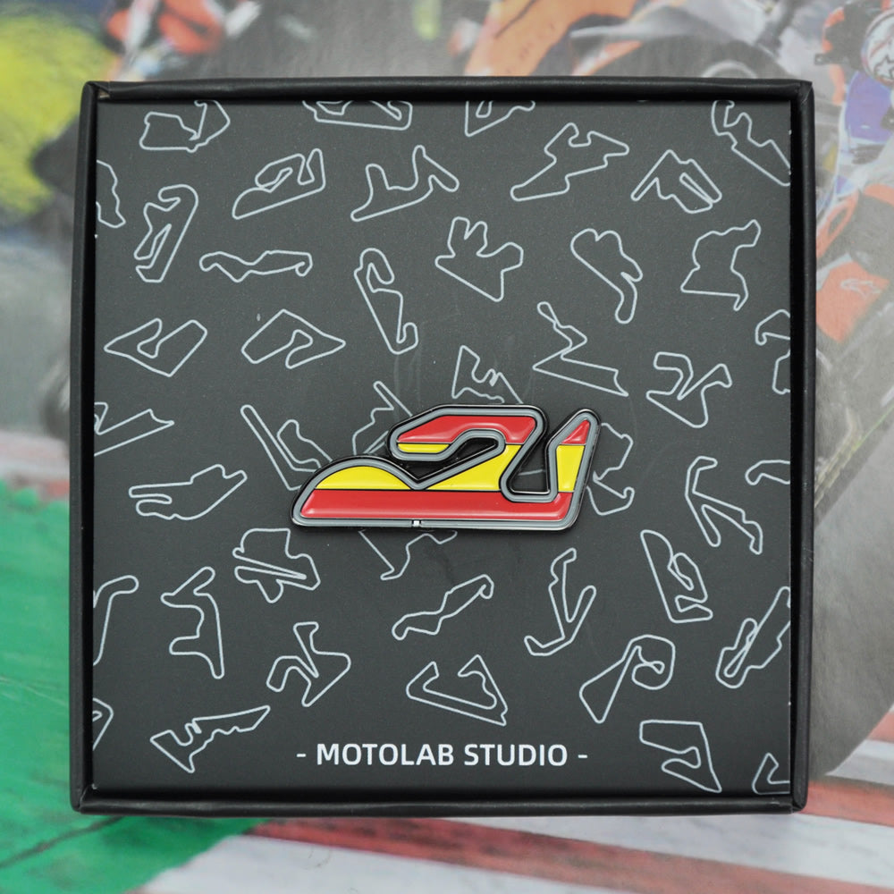 Circuit-Ricardo-Tormo-Motogp-Valencia-GP-motocycle-Pins-badge-gifts-package