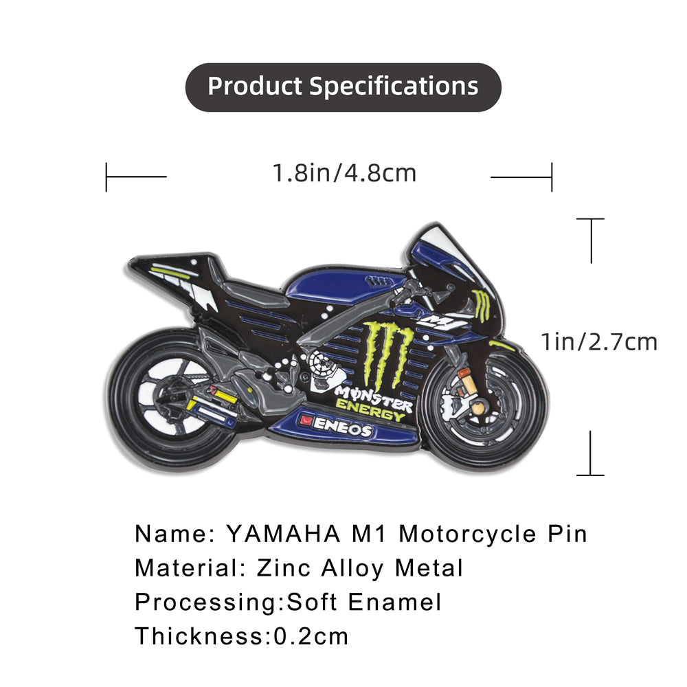    Fabio-Quartararo-20-Yamaha-M1-MotoGP-Racing-Bike-Motorcycle-Enamel-Lapel-Pin-Badge-size