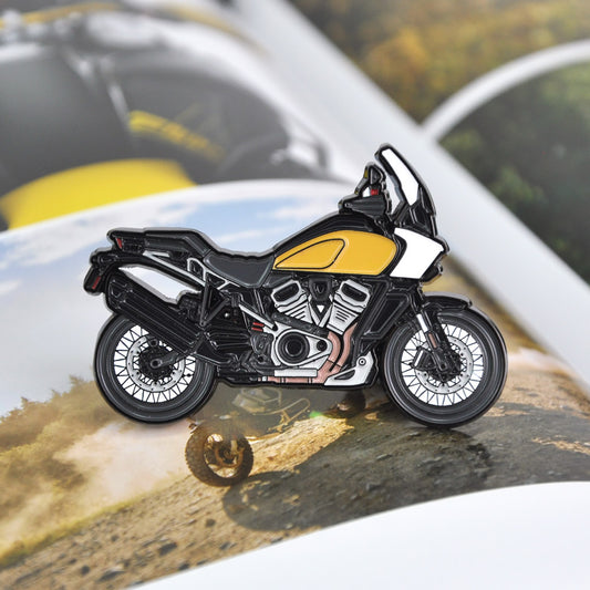HD-Pan-America-1250-Adventure-Motorcycle-Biker-Lapel-Pin-Badge