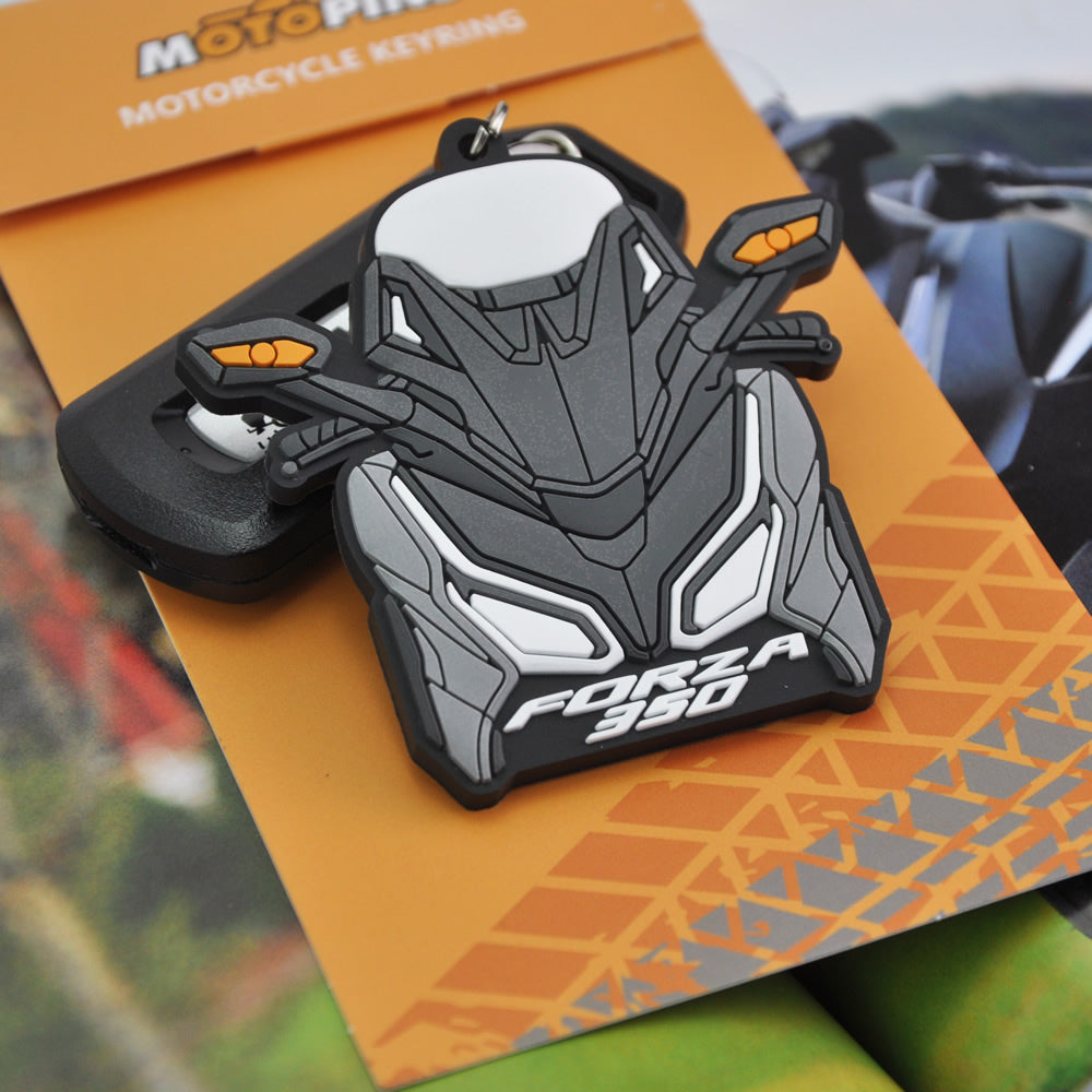 Honda-Forza-350-Keyring-Keychain-Modification-Maxi-Scooter-Motorcycle-Gift