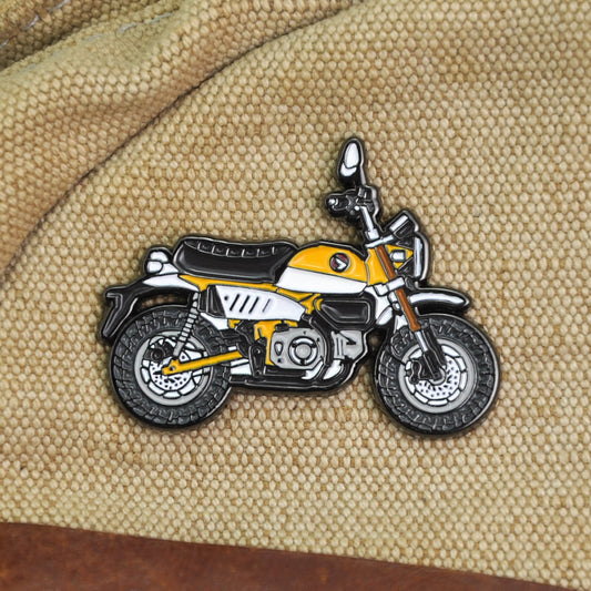 Honda-Monkey-125-Retro-Mini-Trail-Minibike-Motorcycle-Pin-Badge