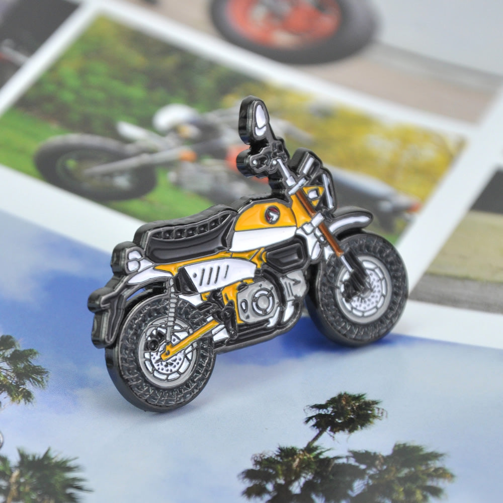 Honda-Monkey-125-Retro-Mini-Trail-Vintage-Minibike-Motorcycle-Motorbike-Pin-Badge
