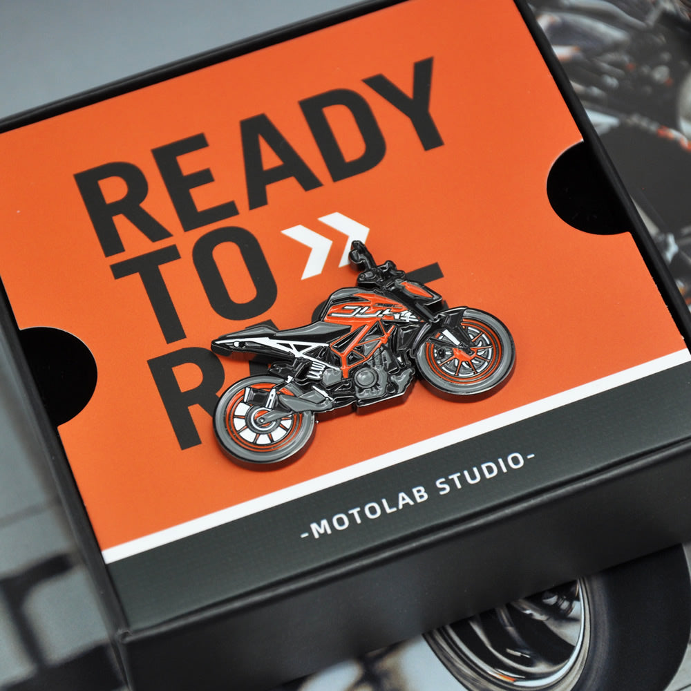 KTM-Duke-390-Motorcycle-Motorbike-Enamel-Lapel-Pin-Badge-Rider-Biker-Gift