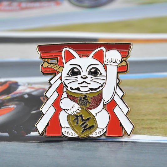 Lucky-Cat-Marc-Marquez-Shoei-Motegi2-X14-Helmet-Pin-Badge-Motogp-Gift-for-Motorcycle-Motorbike-Rider