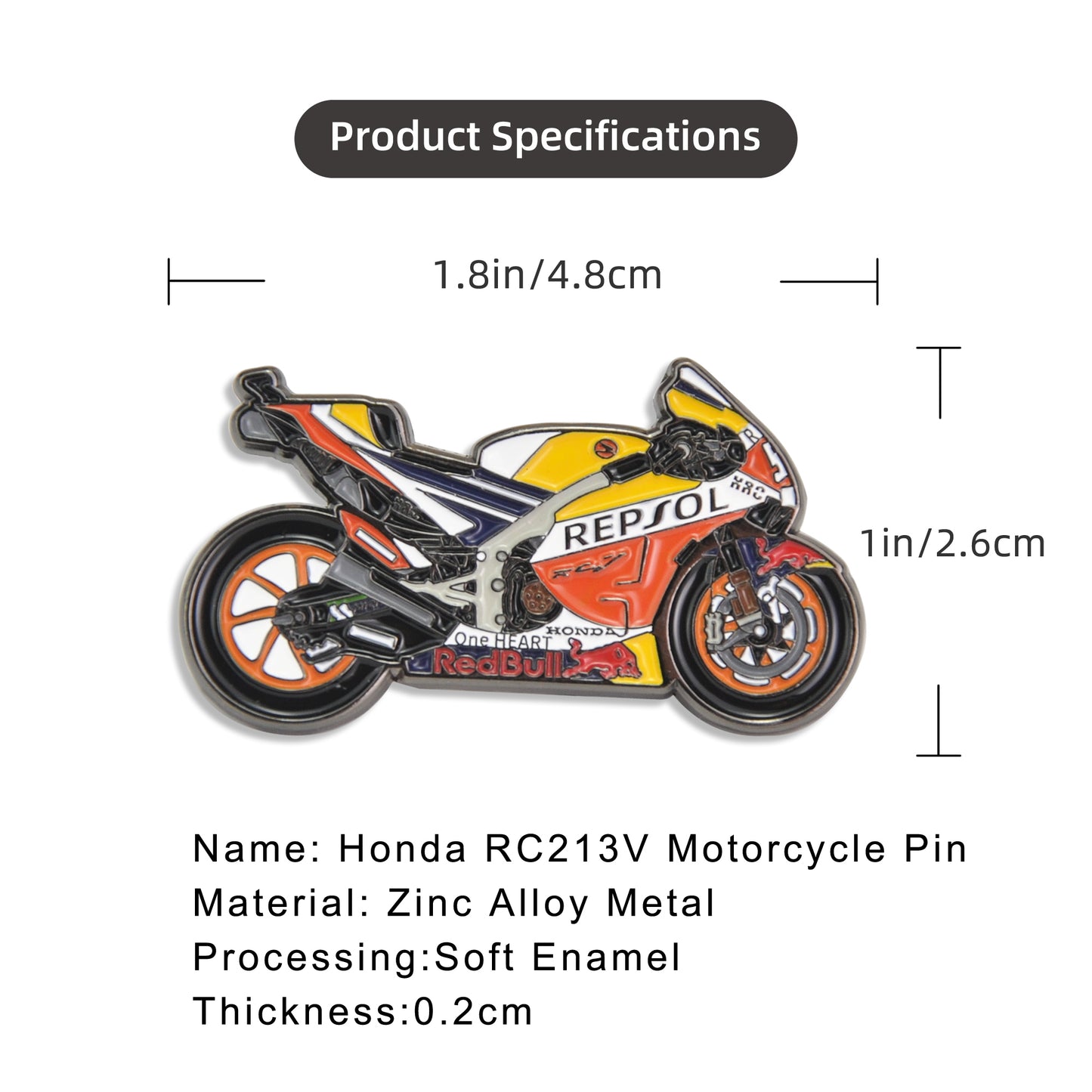 Repsol-Honda-RC213V-Bike-Lapel-Pin