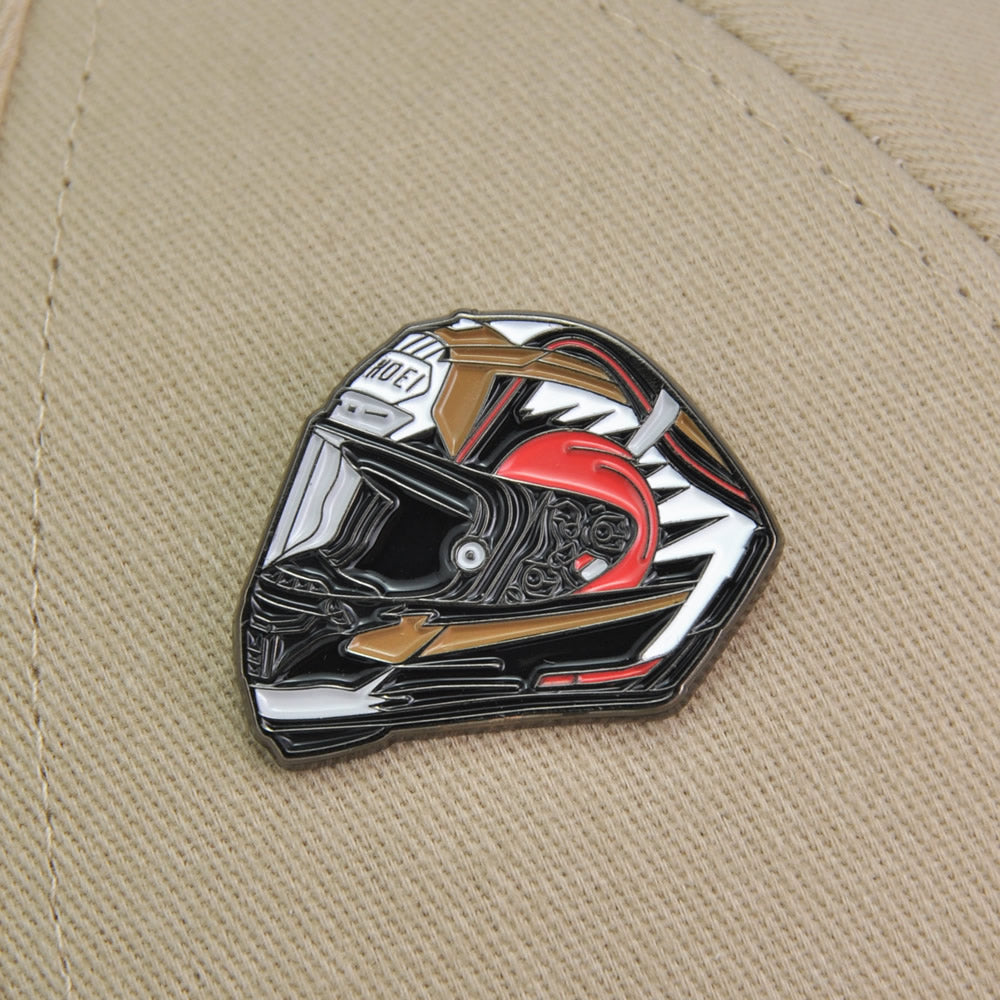 Marc-Marquez-Shoei-X14-Motogp-Motegi2-Motorcycle-Motorbike-Helmet-Lapel-hat-backpack-enamel-Pins-Badges-Gifts-for-Fans-Biker-Rider
