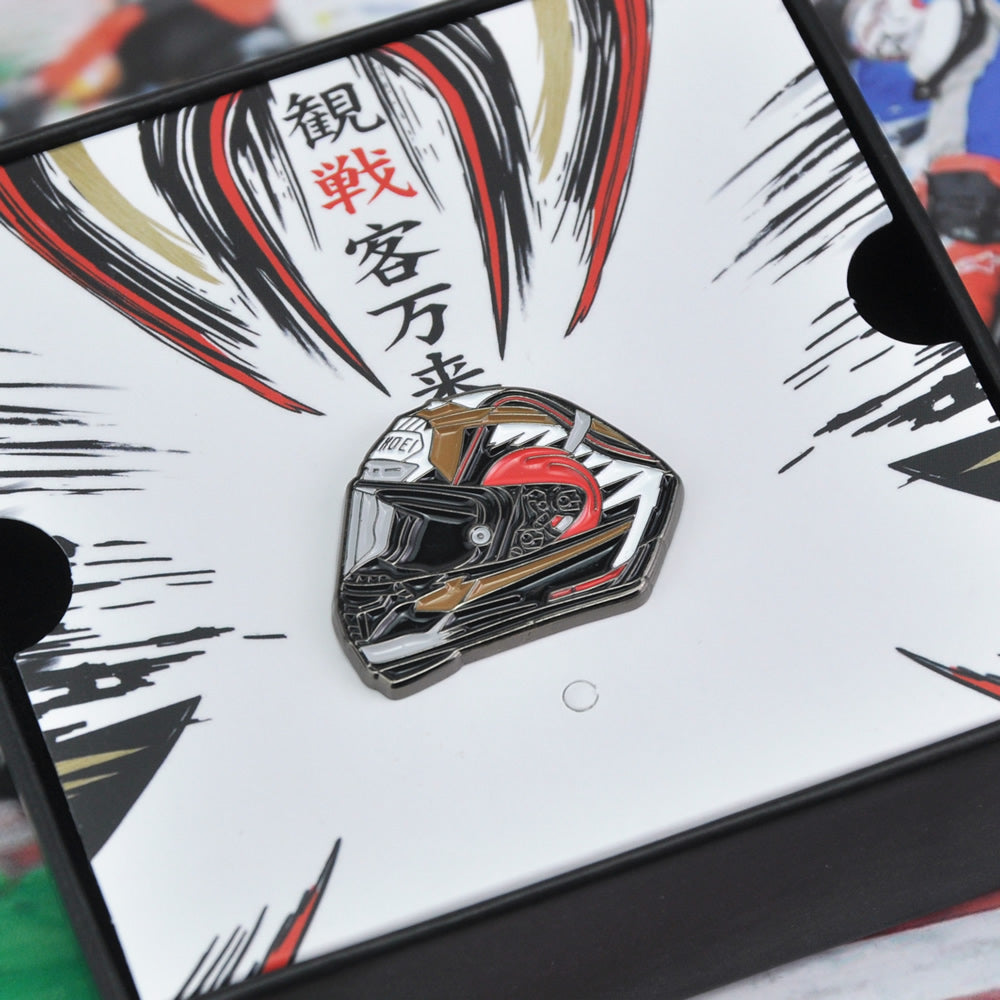 Marc-Marquez-Shoei-X14-Motogp-Motegi2-Motorcycle-Motorbike-Helmet-Lapel-hat-backpack-enamel-Pins-Badges-Gifts-for-Fans-Biker-Riders