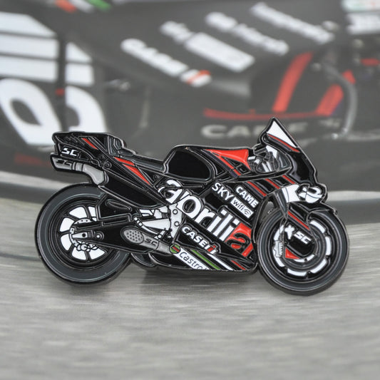 Maverick-Vinales-Aprilia-Racing-RS-GP-Motorcycle-Motogp-Super-SportsBike-Enamel-Lapel-Pin-Badge