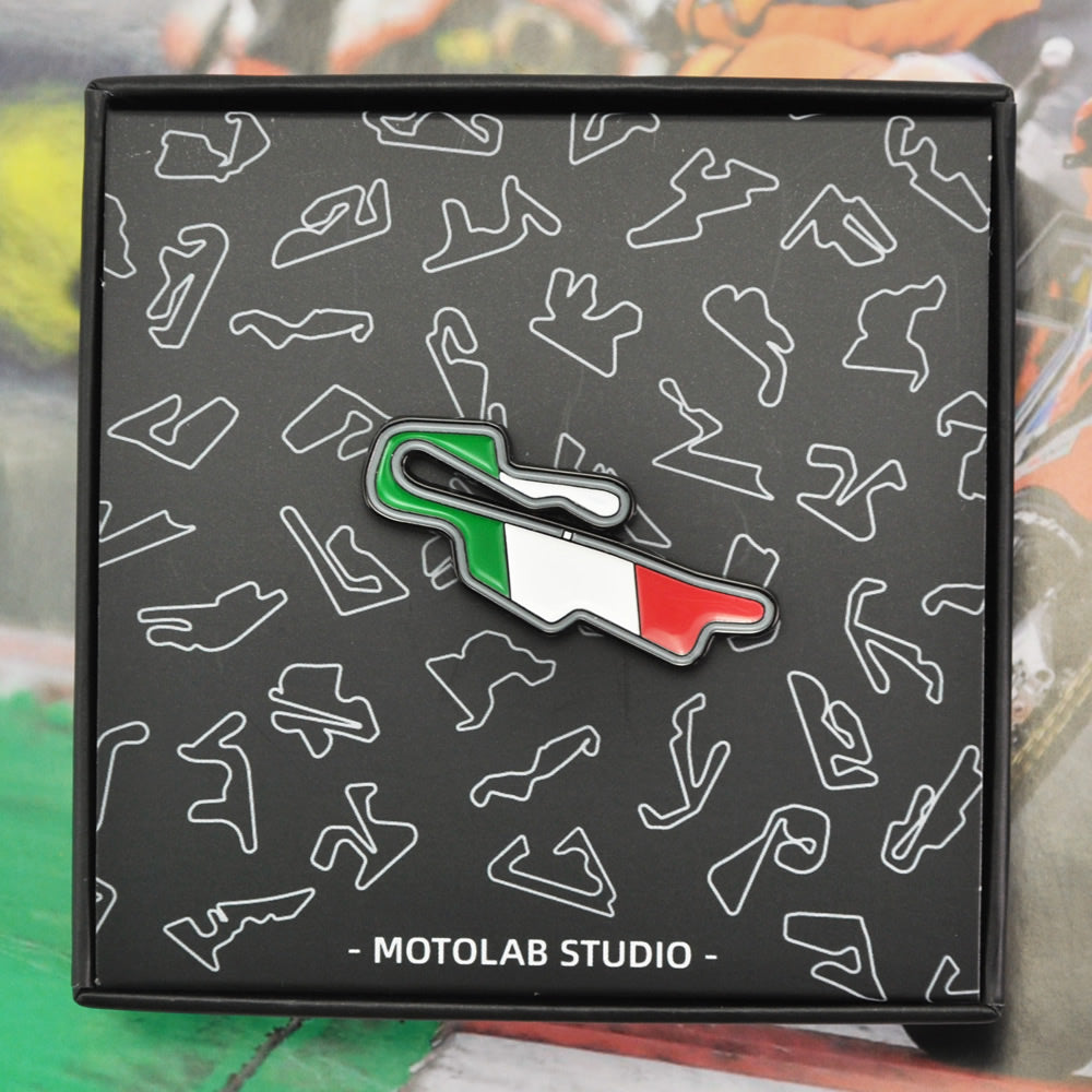 MotoGP-ItalianGP-Mugello-Circuit-Race-Track-Enamel-Lapel-Pin-Badge-Motorcycle-Gift-for-Him-Fans
