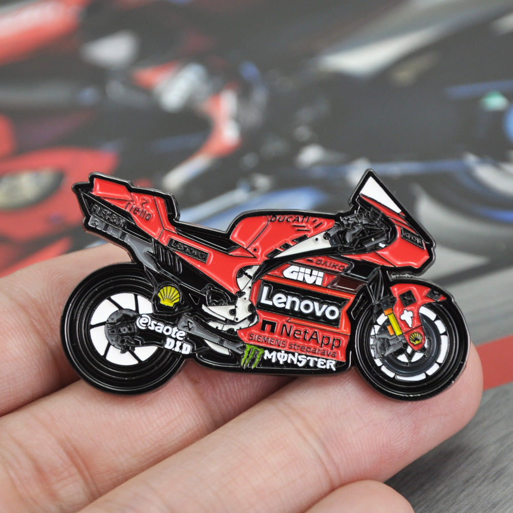 Pecco-Francesco-Bagnaia-63-Racing-Motogp-Bike-GP23-Ducati-Lapel-Pins-Badge-unique-gift-ideas-for-motorcycle-riders-lovers-fans