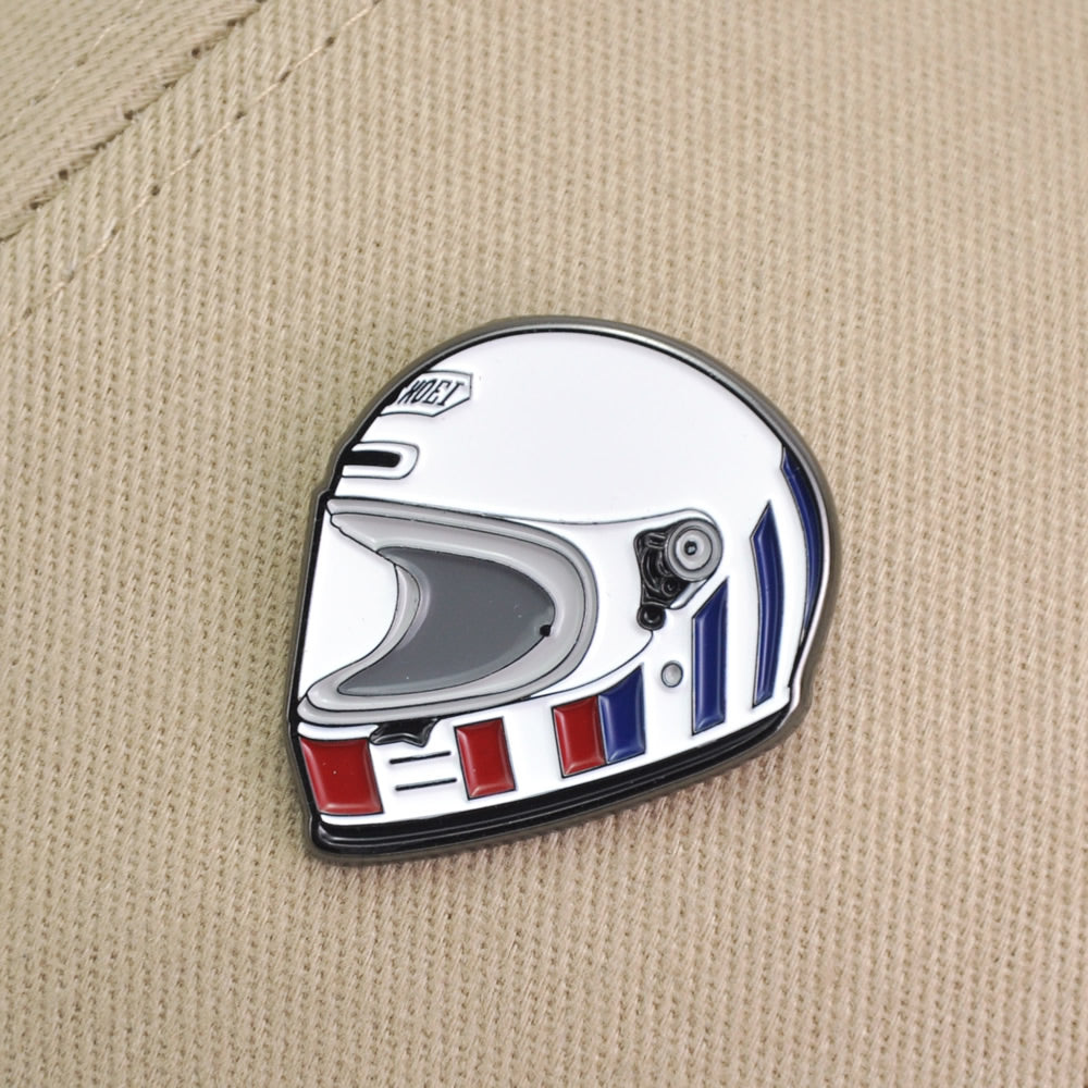 Shoei-GlamsterResurrection-Retro-Classical-Vintage-Helmet-Motorcycle-Pin-Badge