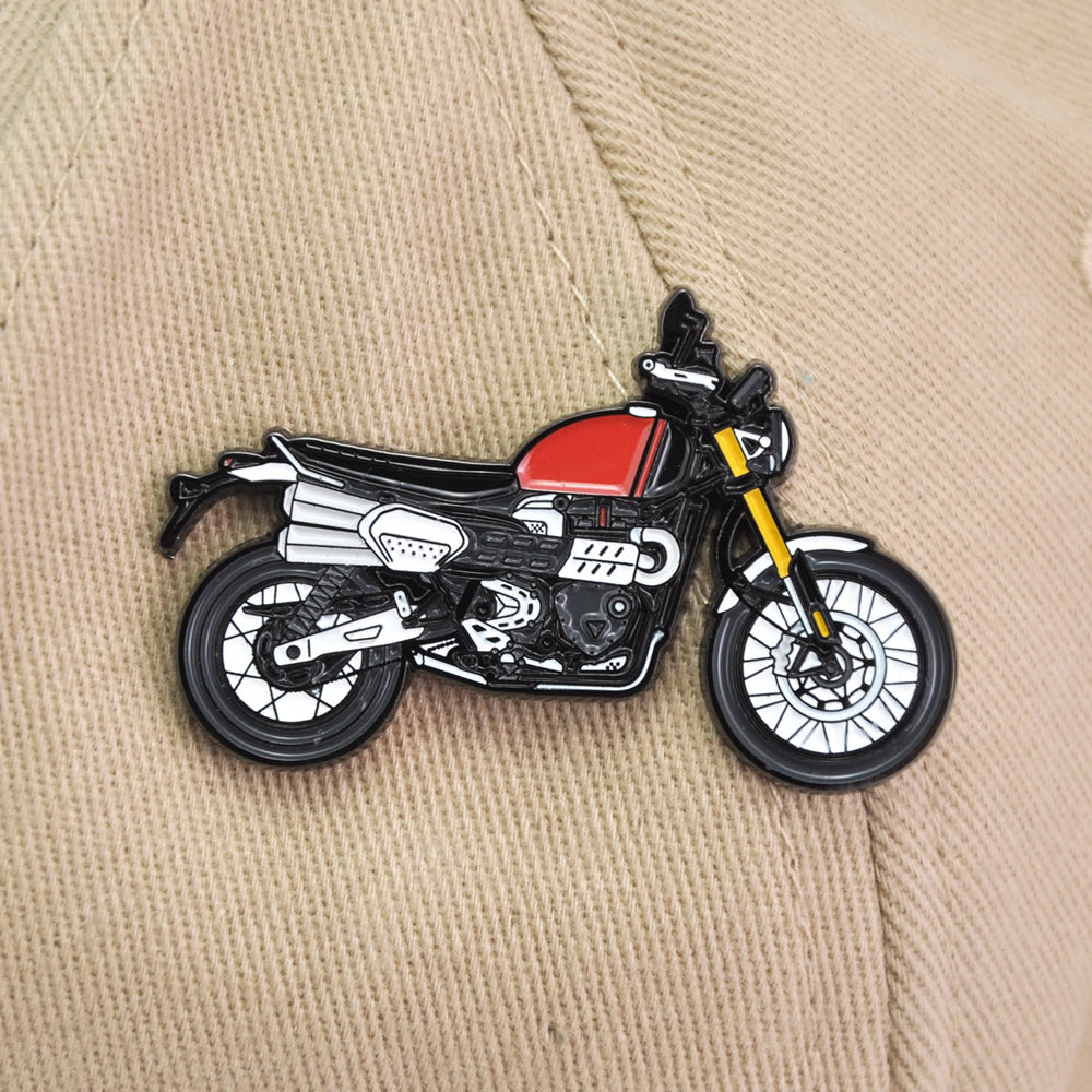 Triumph-Scrambler-900-1200XE-Motorcycle-Lapel-Hat-Jacket-Enamel-Pins-Badge-Unique-gift-for-Rider-Biker-Lovers