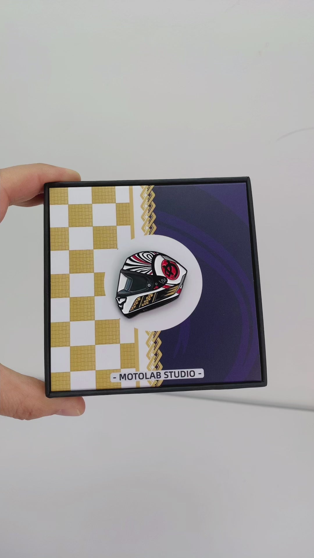 Marc-Marquez-Shoei-X15-X-fifteenth-JapanGP-Motegi-4-Motorcycle-Helmet-Lapel-Pin-Badge-Video