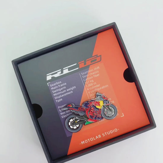  Redbull-KTM-Factory-Racing-RC16-MotoGP-GP-Bike-Motorcycle-Pins-Badges-Video
