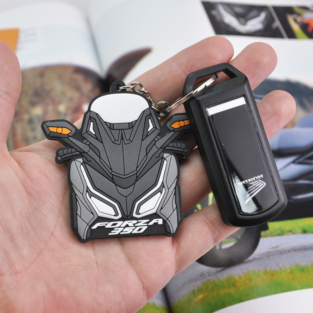 Honda Forza 350 Rubber Keychain Motorcycle Keyring Tag Gift – MOTOPINS