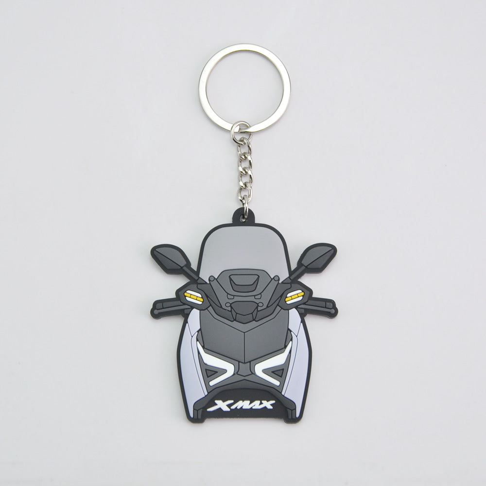 2025-Motopins-Yamaha-Xmax-300-250-125-Keyring-Keychain-Modification-PVC-Key-Chain