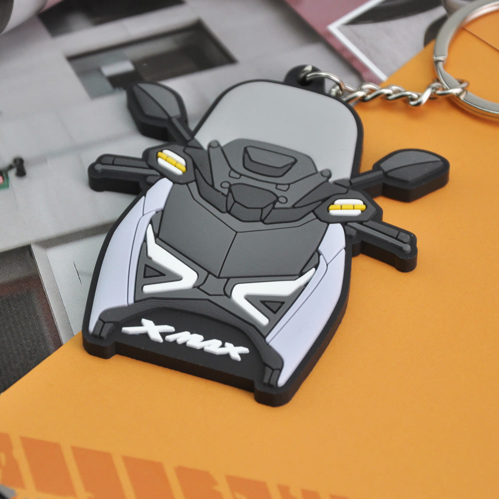 2025-Yamaha-Xmax-300-250-Keyring-125-Keychain-Modification-PVC-Key-Chain-Motopins