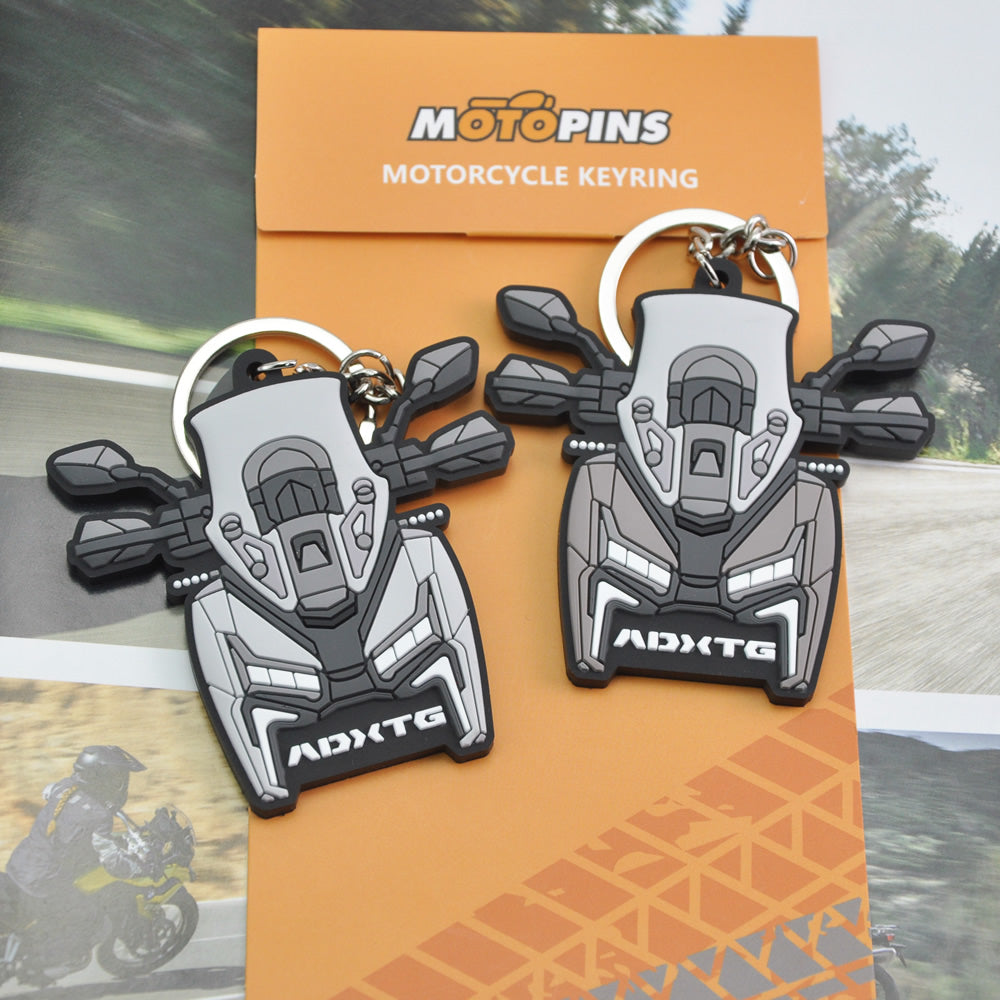 Motopins-SYM-ADXTG-400-Keyring-Keychain-Rubber-Key-Hoder-Key-Ring-Parts-Accessories-Motorcycle-PVC-Keyholder-Modification