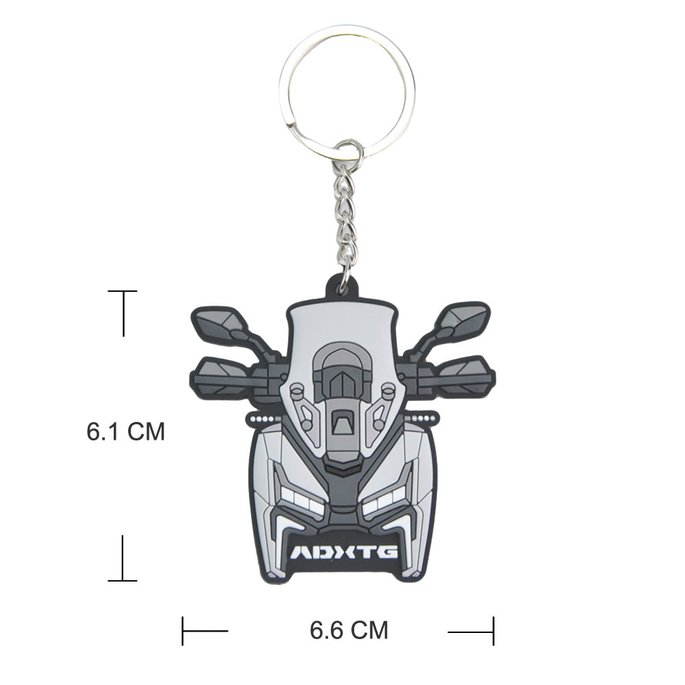Motopins-SYM-ADXTG-400-Keyring-Keychain-Rubber-Key-Hoder-Key-Ring-Parts-Accessories-Motorcycle-PVC-Keyholder-Size