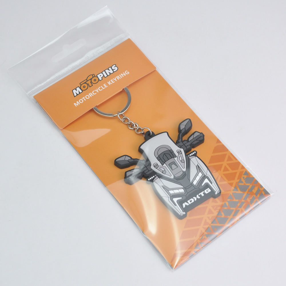 Motopins-SYM-ADXTG-400-Keyring-Keychain-Rubber-Key-Hoder-Key-Ring-Parts-Accessories