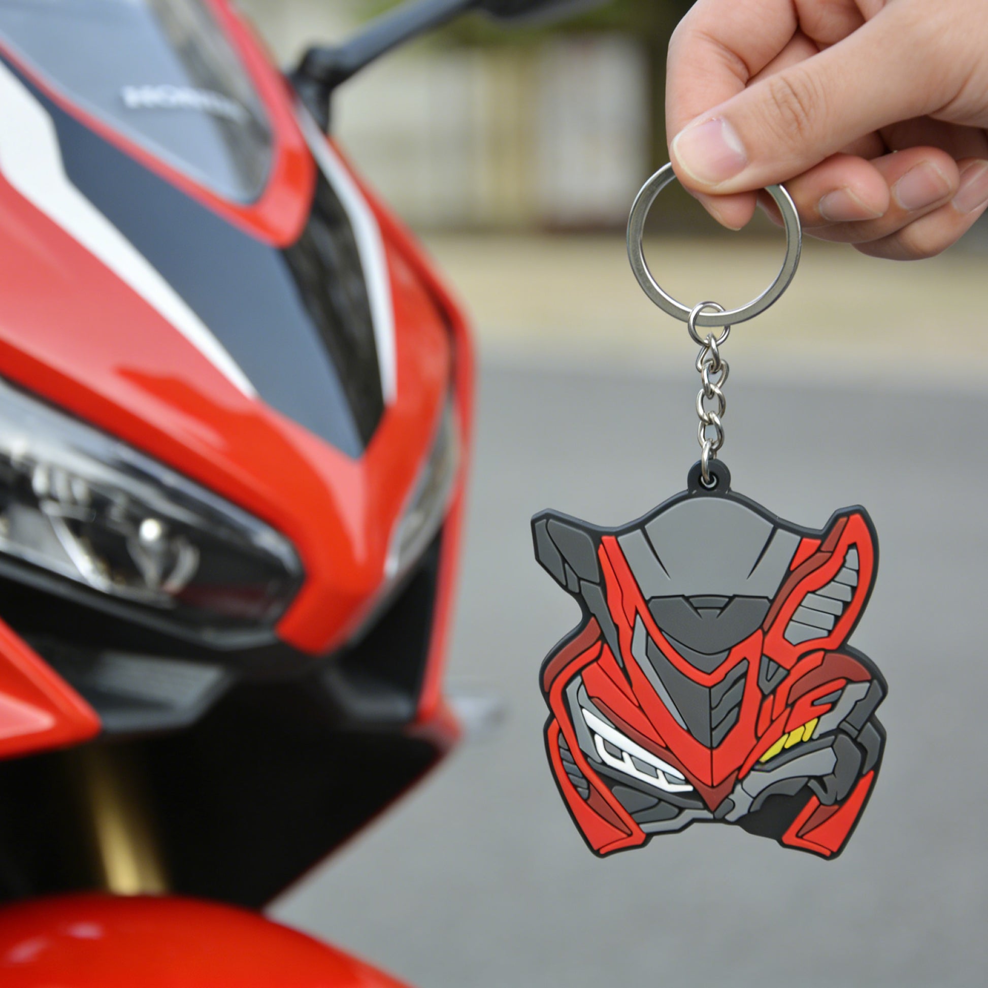 motopins-honda-cbr650r-cbr500r-motorcycle-keychain-pvc-rubber-key-fob-detailed-replica-miniature-riding-gear-gift